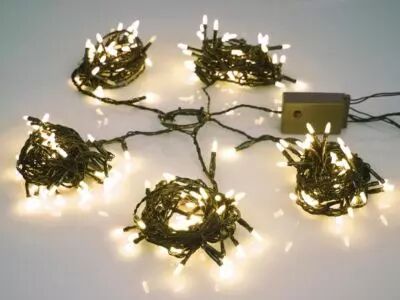 Speed Light LED - 220 LED - blanc chaud - c�ble vert - modulateur - 24 V (pour arbres jusqu\'� 180 cm) (SPL-LED-220-24V-UW)