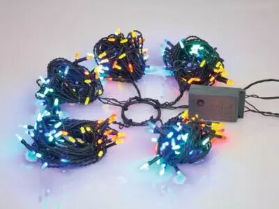 Speed Light LED - 220 LED - multicolore - c�ble vert - modulateur - 24 V (pour arbres jusqu\'� 180 cm) (SPL-LED-220-24V-MC)