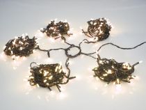 Speed Light LED - Steady - 140 lampes blanc chaud - fil vert - (pour arbre de 150 cm) (SPL-LED-STEADY-140-24V-UW)