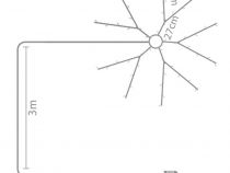 Speed Light LED - Steady - 140 lampes blanc chaud - fil vert - (pour arbre de 150 cm) (SPL-LED-STEADY-140-24V-UW)