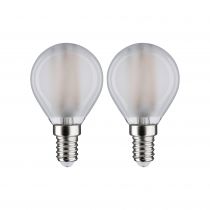 Sphère LED fil x2 470lm E14 4000K dépoli 4,5W 230V (28919)