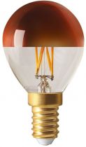 Sphrique G45 Filament LED \ Calotte Bronze\  4W E14 2700K 350Lm Dimmable (15656)