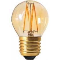 Sphérique G45 Filament LED 4W E27 2200K 260Lm Dimmable Ambrée (165458)