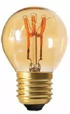 Sph�rique G45 Filament LED LOOPS 2W E27 2000K 90Lm Ambr�e (716630)
