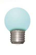 SPHERIQUE LED 1W E27 240V BLEU
