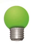 SPHERIQUE LED 1W E27 240V VERT
