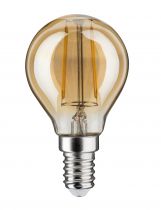 Sphérique LED Vintage 2W E14 Doré lumière dorée (28525)
