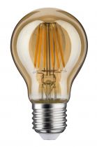 Sphérique LED Vintage 6W E27 Doré lumière dorée gradable (28522)
