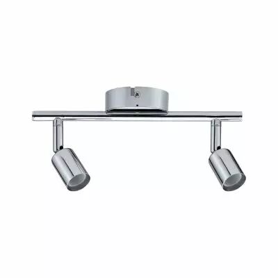 Spot Carolina IP44 max2x10W GU10 Chrome 230V m�tal (66748)