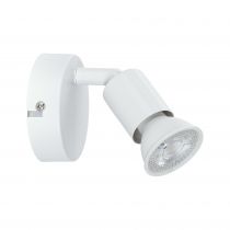 Spot de plafond Carolina GU10 230V max. 10W Blanc dépoli (66763)