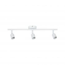 Spot de plafond Carolina GU10 230V max. 3x10W Blanc dépoli (66765)