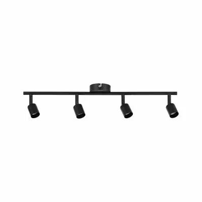 Spot de plafond Carolina GU10 230V max. 4x10W Noir mat (66758)