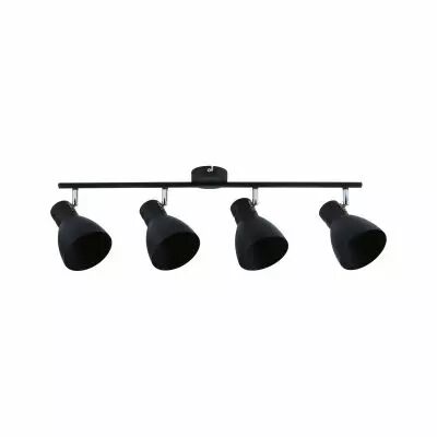 Spot de plafond Davy E27 230V max. 4x20W Noir (66762)