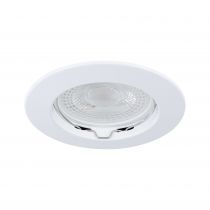 Spot encastré 12 Volt alu blanc sans ampoule IP44 (17943)