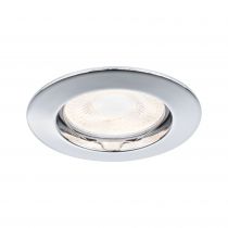 Spot encastr 12 volt alu chrome brillant sans ampoule IP44 (17946)