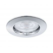 Spot encastré 12 volt alu chrome brillant sans ampoule IP44 (17946)