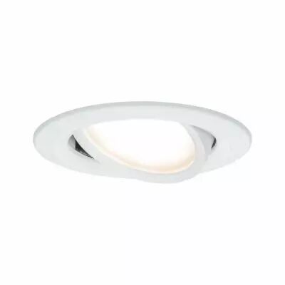 Spot encastr� LED Coin Slim IP23 rond 6,8 W blanc Kit unitaire � intensit� variable et orientable (93876)