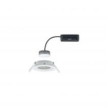 Spot encastré LED Coin Slim IP23 rond 6,8 W blanc Kit unitaire à intensité variable et orientable (93876)