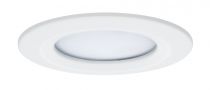 Spot encastré LED Coin Slim IP44 rond 6,8 W blanc Kit unitaire à intensité variable (93869)