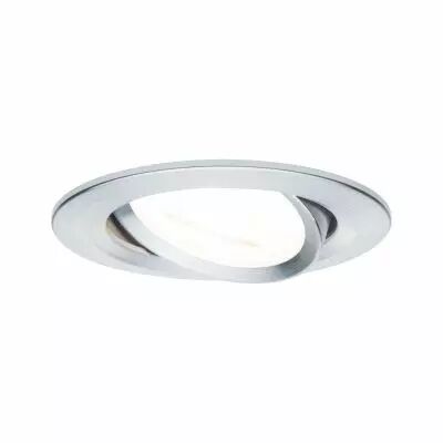 Spot encastr� Nova IP23 rond alu kit de 1 sans ampoule, max. 35 W gu10 230V (93640)