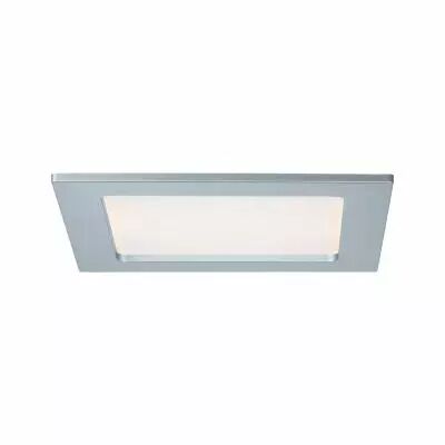 Spot encastr� Panel carr� LED 1x12W 2700K Chrome mat (92080)