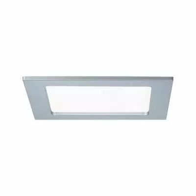 Spot encastr� Panel carr� LED 1x12W 4000K Chrome mat (92077)