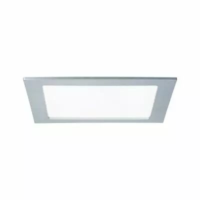 Spot encastr� Panel carr� LED 1x18W 4000K Chrome mat (92078)