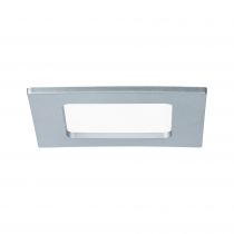 Spot encastré Panel carré LED 1x6W 4000K Chrome mat (92076)