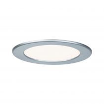 Spot encastré Panel rond LED 1x12W 2700K Chrome mat (92074)