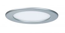 Spot encastré Panel rond LED 1x12W 2700K Chrome mat (92074)