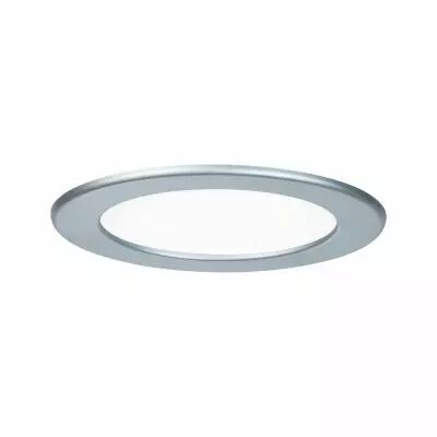 Spot encastr� Panel rond LED 1x12W 4000K Chrome mat (92071)