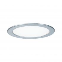 Spot encastré Panel rond LED 1x18W 4000K Chrome mat (92072)