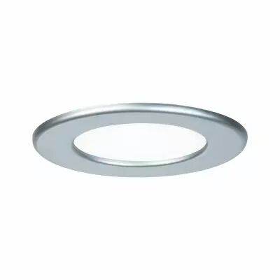 Spot encastr� Panel rond LED 1x6W 4000K Chrome mat (92070)