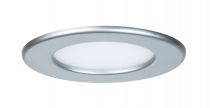 Spot encastré Panel rond LED 1x6W 4000K Chrome mat (92070)