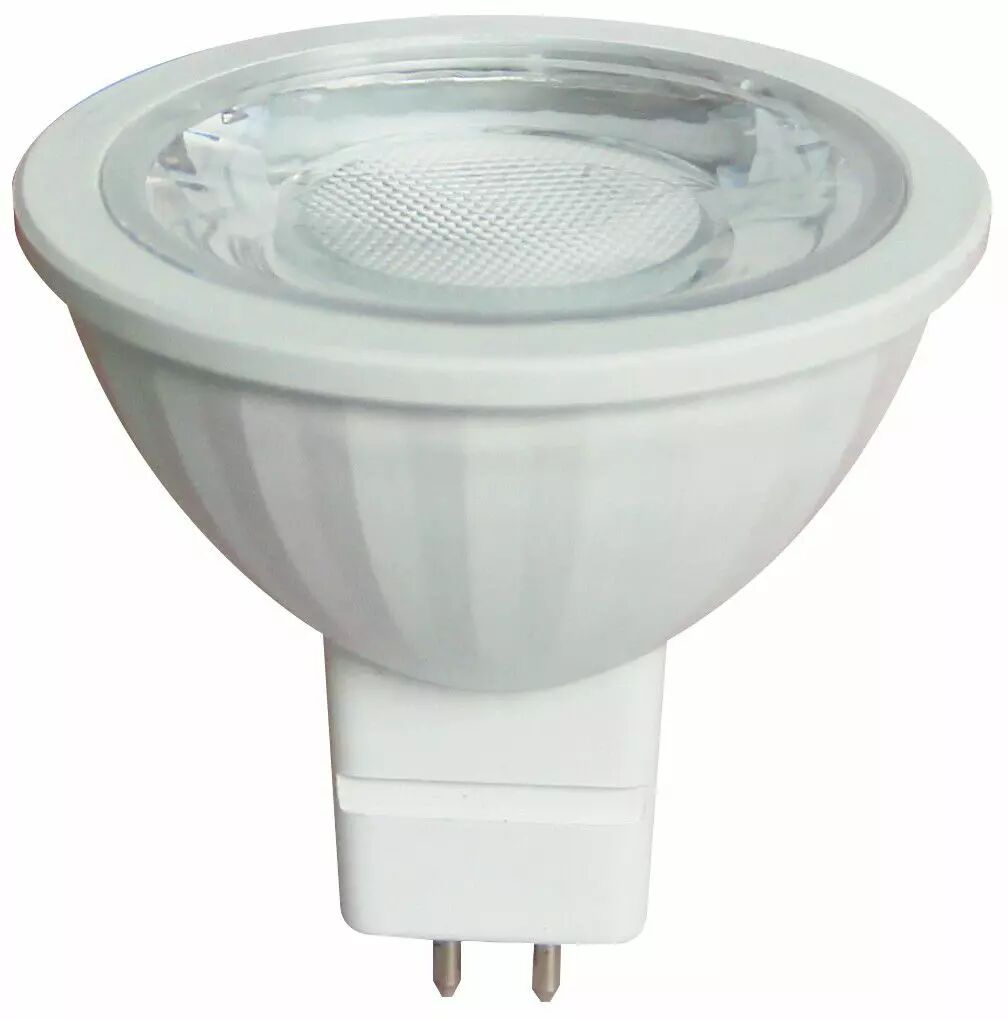 Ampoule Spot LED 5W GU5.3 2700K 370Lm 36° Dimmable Opaline équivalent