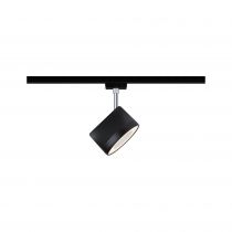 Spot LED URail Arena 14W Noir mat/chrome Métal / plastique gradable (96924)