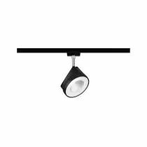 Spot LED URail Arena 15W Noir mat/chrome 4000 K Métal/plastique gradable (96942)