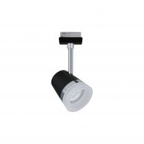 Spot LED URail Cone max. 15W Noir mat/chrome Métal/plastique GU10 (96925)