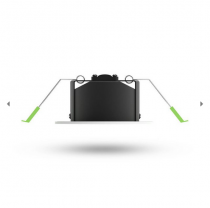 SPOT ORIENTABLE ENCASTRABLE MULTI-PUISSANCE 4/6 W SPECTRA (100860)