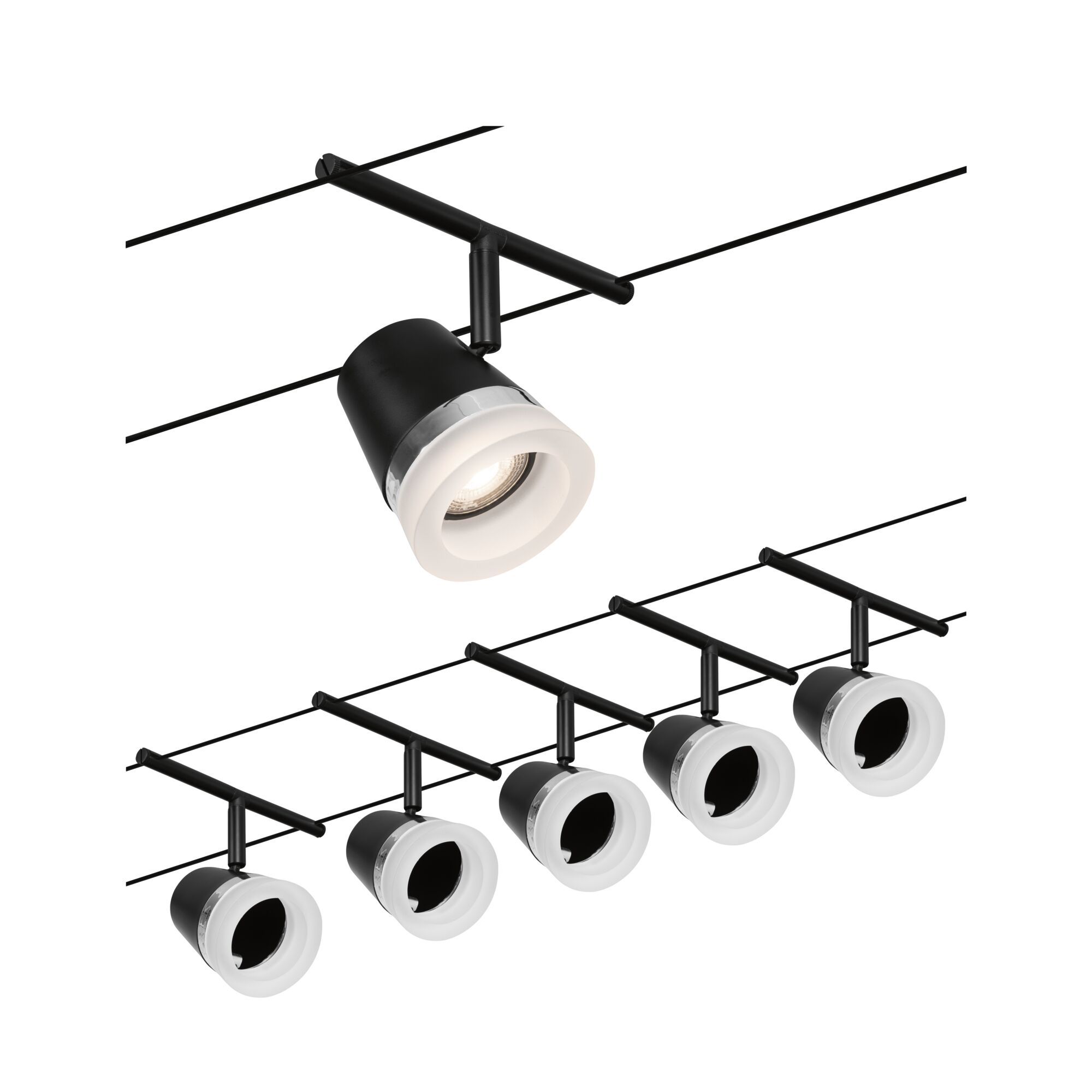 Connecteur électrique clipsable 3 fils 12/24V ou 230V