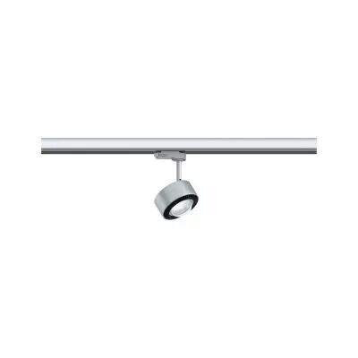 Spot ProRail3 Aldan 1x9W Argent/Noir 230V m�tal 4000K 3 phases dimmable (91391)