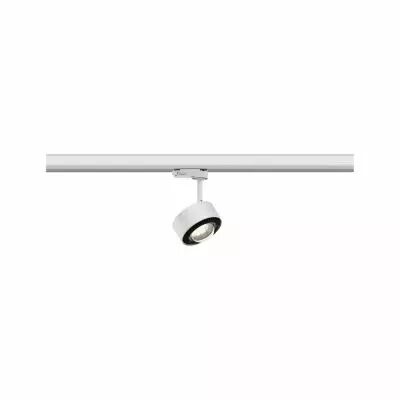 Spot ProRail3 Aldan 1x9W Blanc/Noir 230V m�tal 3000K 3 phases dimmable (91389)