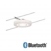 Spot sur câble Smart DiscLED I 4W DC Satin avec commande de la lumière blanche (50113 )