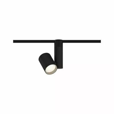 Spot URail Zeuz 1x33W 39� Noir d�p 230K m�tal/plasti. 3000K triac gradable (95538)