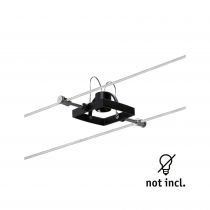 Spot Wire System Mac II max. 1x10W GU5,3 noir mat 12V métal plastique (94291)