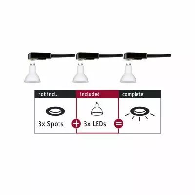 Spots encastr�s Choose Module LED GU10 3x6,5W 2700 (28784)