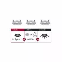 Spots encastrés Choose Spots fixe max. 10W Alu tourné 230V (92484)