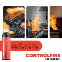 Spray extincteur, biodégradable, 200 ml, NL-FR (CFIRE200NLFR)