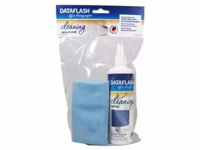 SPRAY NETTOYANT + CHIFFON MICROFIBRE POUR �CRANS (DF1623)