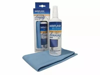 SPRAY NETTOYANT + CHIFFON MICROFIBRE POUR �CRANS (DF1625)